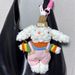 Lop-Eared Rabbit Bag Pendant High-End Doll Cute Cartoon Plush Toy Keychain Girl Backpack Decoration_voghion.com
