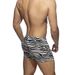 2022 New Men's Square Corner Pants With Zebra Pattern Flower Tie Rope Low Waist Sexy Beach Swimming Hot Springs_voghion.com