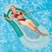 Inflatable Pool Lounge With Canopy Reclining Backrest Foldable Floating Bed With Storage Net Multi-Position Sun Shade_voghion.com