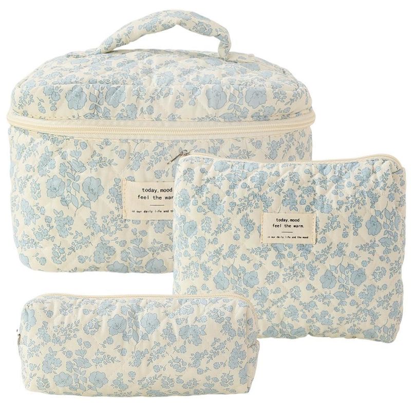 Sacs pour femmes Sac à cosmétiques grande capacité Sac de rangement cosmétique rétro de haute qualité Sac à main Sac de voyage portable en gros_voghion.com