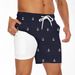 Roupas masculinas profissionais de fonte termal de secagem rápida anti-constrangimento calções de banho shorts boxer soltos calças de praia de alta elasticidade_voghion.com