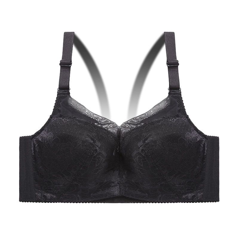 Wankang reggiseno push up regolabile con anello in acciaio sottile e traspirante per taglie forti, ragazza paffuta, petto grande, piccolo_voghion.com