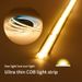 LED COB Light Strip Touch Dimmer Flexible Diode Tape 5V USB Linear Indoor Lighting Lamp Room DIY TV Mirror Backlight Wall Decor_voghion.com