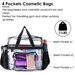 Clear Crossbody Bag Stadium Approved Clear Transparent Shoulder Bag See Through Zip Pouch Tote Bag Handbag With 11LBS Load_voghion.com