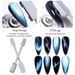 Double-Head Thickened Nail Magnet For Cat Eye Gel - Flower Design | Crystal Cat Eye & Lightning Multi-Functional Magnet_voghion.com