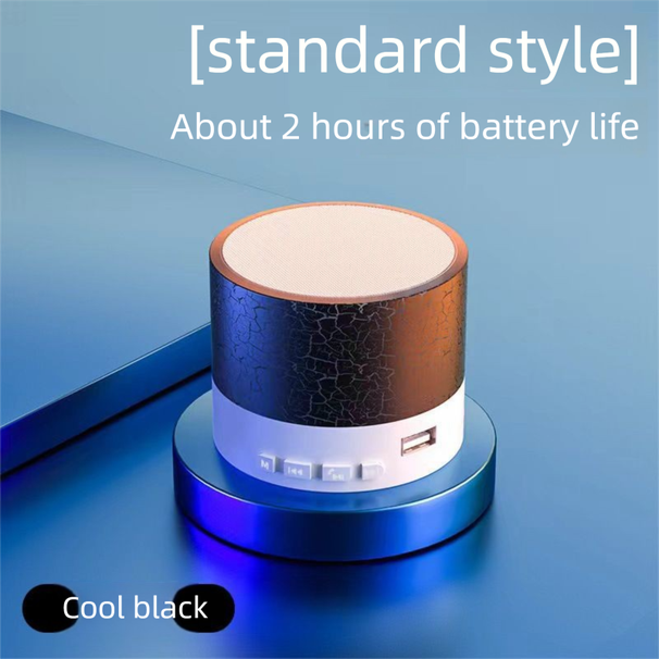 A9 Mini Crack Bluetooth Outdoor Portable Student Dormitory Subwoofer Wireless Small Speaker_voghion.com