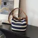 TB BHULAMTE New Lazy Style Women's Luxury Striped Single Underarm Summer Cute Hollow Woven Fashion Crossbody Free_voghion.com
