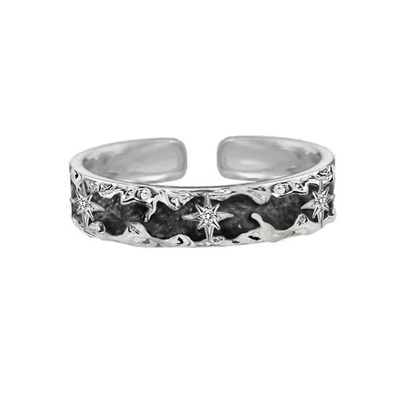 Anello indice di apertura personalizzato, di alta qualità, dal design di nicchia, minimalista, fresco, delicato e a strati_voghion.com