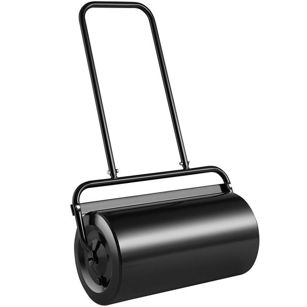 VEVOR Lawn Roller, 13 Gallon Sand/Water Filled Yard Roller, Steel Sod Roller With Easy-turn Plug And U-Shaped Ergonomic Handle For Convenient Push A_voghion.com