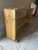 Wooden Boot And Shoe Rack Storage Unit Chunky Rustic 3 Shelves FULLY ASSEMBLED_voghion.com