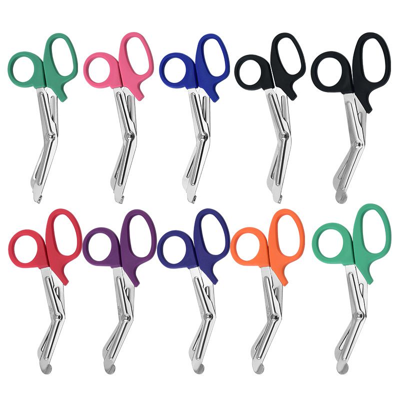 Emergency Kits Gauze Scissors Canvas Scissors EDC Bandage Scissors EMT Scissors 15/16CM Intramuscular Patch Scissors First Aid Scissors_voghion.com