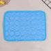 Supplies Summer Solid Color Ice Silk Mat Cool Breathable Dog Bed Bottom Mesh Wear-Resistant Pet Cat Mattress Pad_voghion.com