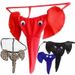Bellozza Sexy Uomo Erotico Perizoma a Proboscide di Elefante T-Pants Trasparente JJ Intimo Set_voghion.com