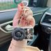 Portachiavi per auto con ciondolo per borsa creativo personalizzato modello di telefono Camellia alla moda per donne_voghion.com