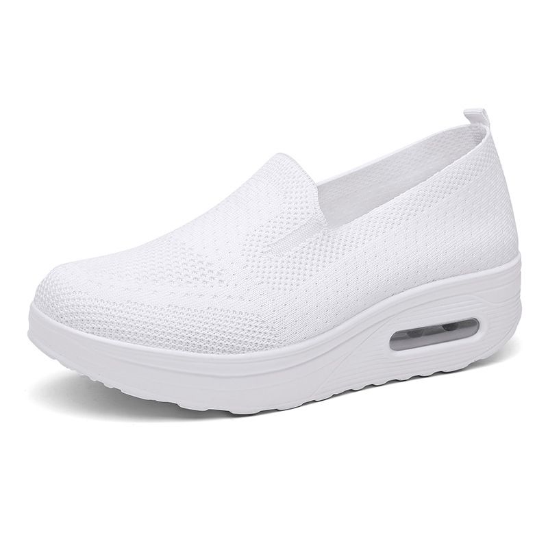 Damenschuhe mit Spot-Pedal, dicker Boden, erhöhte Luftpolster, Sport-Schaukelschuhe, neue fliegende, gewebte Mesh-atmungsaktive Freizeitschuhe für Damen_voghion.com
