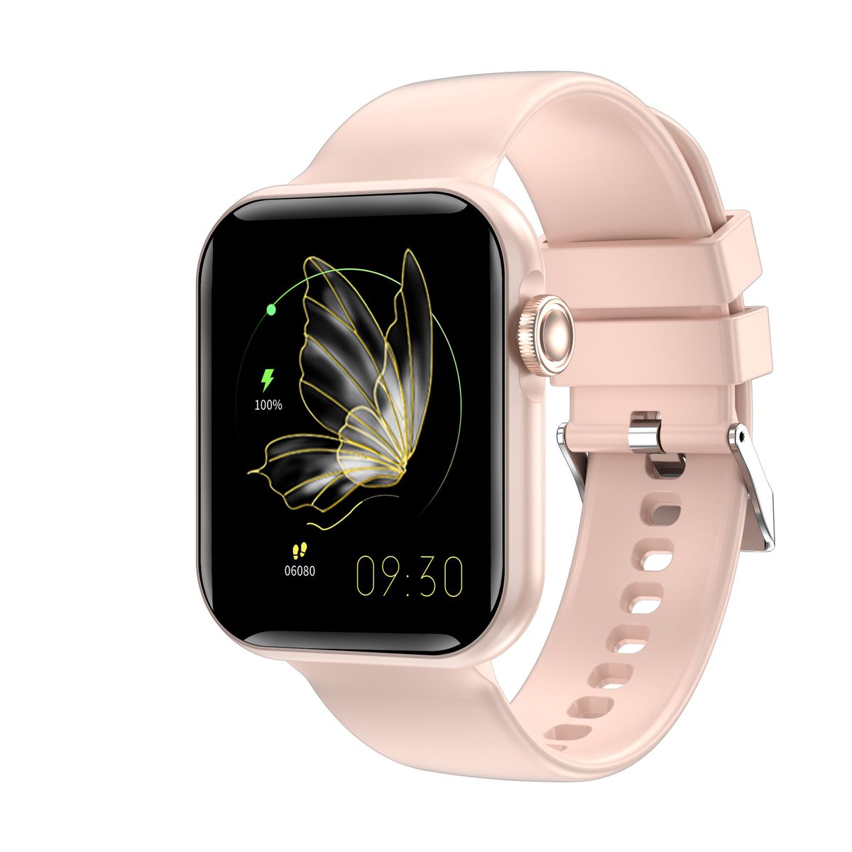 G34 Smartwatch, Bluetooth-Anruf, Herzfrequenz, Blutdruck, Blutsauerstoff, Schlafüberwachung, Sprachassistent, Schrittzähler, Training, weiblich_voghion.com