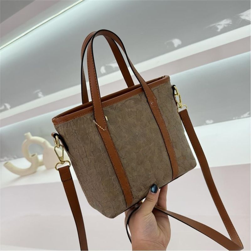 Borsa a tracolla da donna di marca in PU, grande capacità, alla moda, da donna_voghion.com