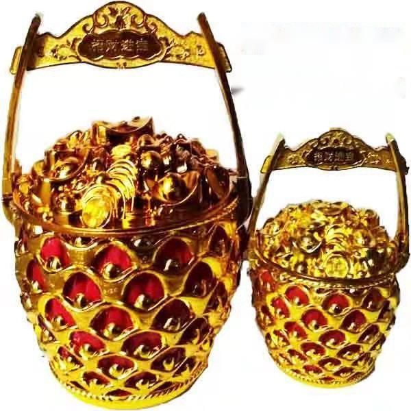 Un secchio di tesori, una ciotola, un albero fantasma, un denaro che brucia carta, lingotti d'oro, un lingotto, un festival di Qingming, un anniversario, una pulizia delle tombe_voghion.com