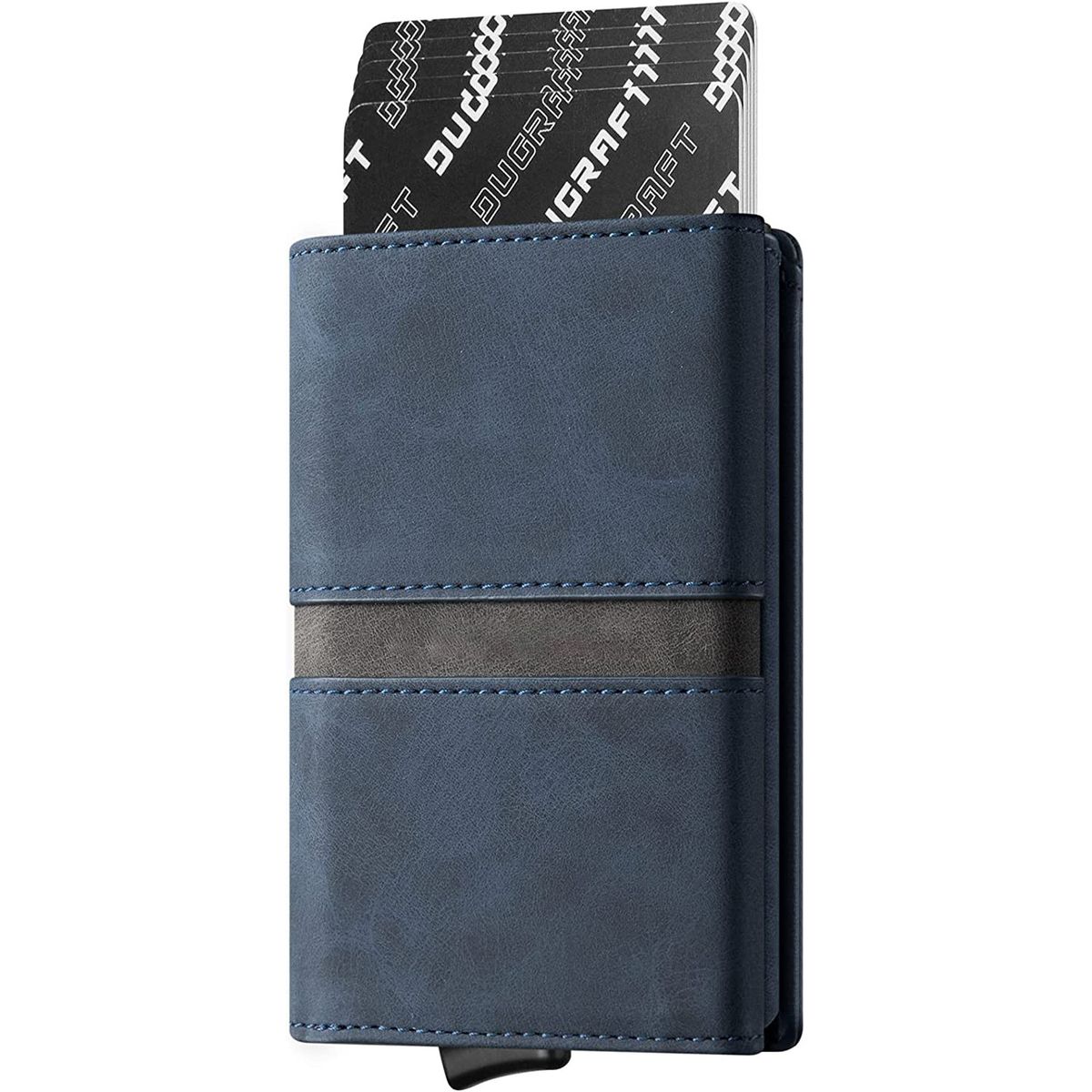 Férfi táskák gyártói új, háromrészes, hitelkártya-tartós RFID férfi pénztárcát terveznek_voghion.com