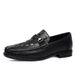 Herren-Doudou-Schuhe, Leder-Freizeitschuhe, Lederschuhe mit Zierstruktur, Herren-Loafer, Herrenschuhe, Einzelschuhe_voghion.com