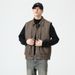Gilet in cotone, stile, vintage lavato primaverile, tendenza tattica americana, giacca canotta, autunno e inverno uomo_voghion.com