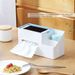 Home Creative Living Room Coffee Table Plastic Tissue Box Pumping Box Remote Control Mobile Phone Debris Desktop Storage Box_voghion.com