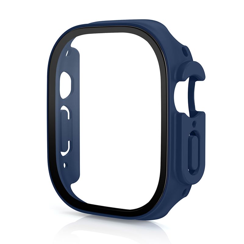 Glass+Cover For Apple Watch case ultra 49mm smartwatch PC Screen Protector Bumper Tempered Accessories iwatch series ultra 49mm_voghion.com