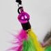 Wand Feather Pet Bell Teaser Rod Pearl Bird Style Cat Toy_voghion.com