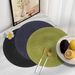 Double-Layer Sunflower Woven Placemat – Heatproof & Water-Resistant Round Table Decor – Modern Minimalist Style For Home, Parties_voghion.com