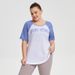 Loose Breathable Yoga Cover Up For Women In Large Size With Contrasting Printed Running Sportswear And Short Sleeved_voghion.com
