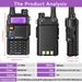 5R 5W 8W Dual Band Baofeng Walkie Talkie UV Ham Zwei-Wege-VHF-UHF-FM-Radio Handheld Transceiver für Langstreckenjagd_voghion.com