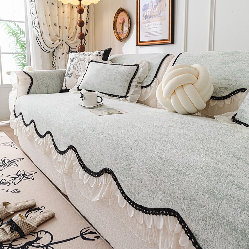 2025 Nowa nowoczesna prosta sofa z tkaniny szenilowej, cztery pory roku, uniwersalna, stała, antypoślizgowa poduszka siedziska, odporna na zużycie, trwała_voghion.com