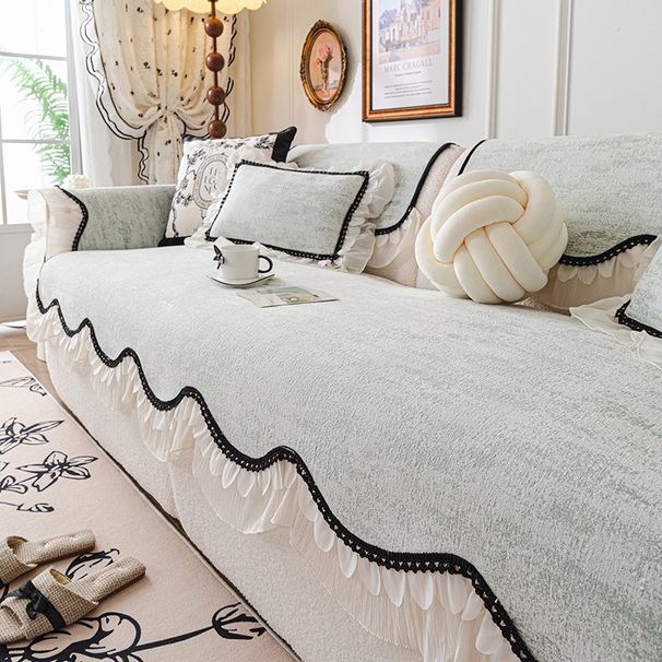 2025 Nowa nowoczesna prosta sofa z tkaniny szenilowej, cztery pory roku, uniwersalna, stała, antypoślizgowa poduszka siedziska, odporna na zużycie, trwała_voghion.com