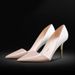 Taille 32-45 couleur assortie talons hauts pointus bouche légère nouveau tempérament quatre saisons talon mince chaussures simples femmes_voghion.com