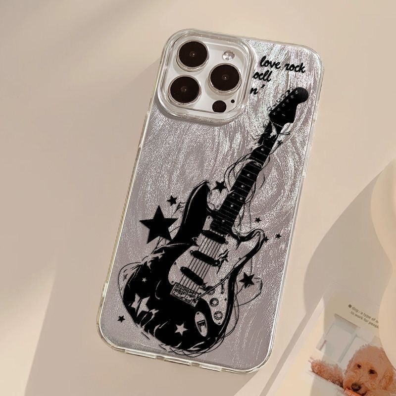 【 4123 Personen Bewertungen 】 Gitarre 13promax Handyhülle für Frauen IPhone 14Plus 16/15 Süßer Xs/x Federschleier 8/12/11_voghion.com