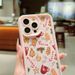 Cute Christmas Themed Pattern Phone Case Anti-drop Decorative Phone Protector Cover Phone Accessories Compatible With IPhone 11 12 13 14 15 16 Pro Max_voghion.com