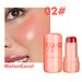 Blush YOUNG VISION 4 Color Jelly Blush Lazy Contour Color Shimmer Blush Stick_voghion.com
