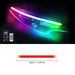 Auto RGB Bunte Tagfahrlicht APP Bluetooth Steuerung 30CM 45CM 60CM Fahrlichtstreifen_voghion.com