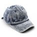 Hoed dames gewassen oude witte effen kleur denim baseballpet buitensport heren zonnehoed eendenbekpet_voghion.com