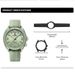 Brand Women Fashion Watch Silicone Bracelet Personality Waterproof Ladies Quartz Wristwatch Relogio Feminino_voghion.com