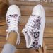 European And American Foreign Trade Large Size Flat Graffiti For Women 2025 New Ethnic Style Lazy Canvas Shoes_voghion.com