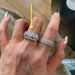 Full Diamond Zircon For Women, Light Luxury Style, Niche Exquisite Ring, Unique Versatile High-End Index Finger Ring_voghion.com