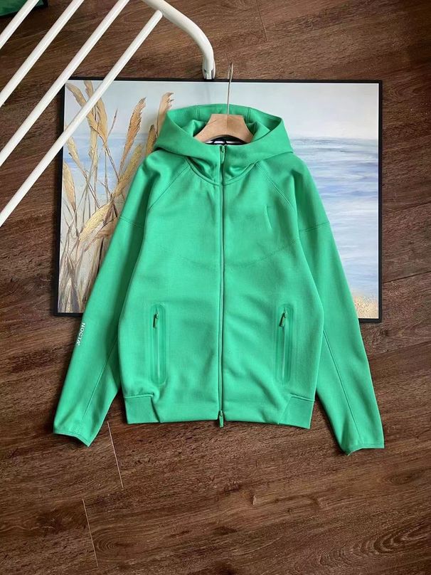 Meeste kevadine ja sügisene uus tõmblukk, kolmevärviline vaba mantel, trükitud spordijooksmiskapsas, trendikas bränd_voghion.com