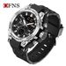 Men's Sport Watch With LED Display, Waterproof 50m, Alarm, Stopwatch, Night Light, Digital Analog Dial For Outdoor Activities_voghion.com