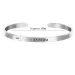 Bracciale con incisione nome data larghezza 4 mm testo coordinate parole personalizzate braccialetti in acciaio inossidabile personalizzati regalo per_voghion.com