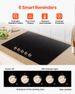 9200W 5 Burner Induction Cooktop Electric Countertop Burner Knob Control_voghion.com