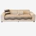 Chenille Sofa Cushion Covers – Non-Slip Striped Seat Pads For Sectional Sofas (3 Colors, 20+ Sizes, Minimalist Style)_voghion.com