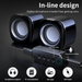 Computer Speakers For PC,Mini Computer Speakers With Bluetooth,Support Wired Connection Speaker For PC,Laptop,Tablet_voghion.com