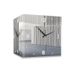 Abstract Minimalist Living Room Home Double-Sided Corner No-Drill LED Wall Wall-Mounted Clock_voghion.com