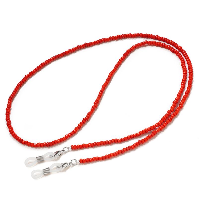Colorful Rice Bead Neck Anti-Lost Glasses Chain Fashion Non-Slip Mask Strap Hanging Rope Accessories_voghion.com